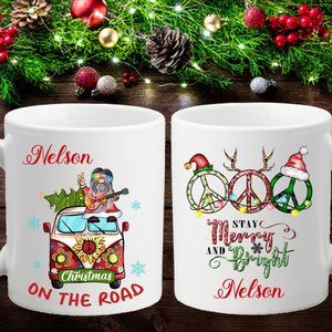 - NEW -   CHRISTMAS MUG PERSONALIZED - COFFEE MUG | 12 oz l CUP l GIFT l 1…